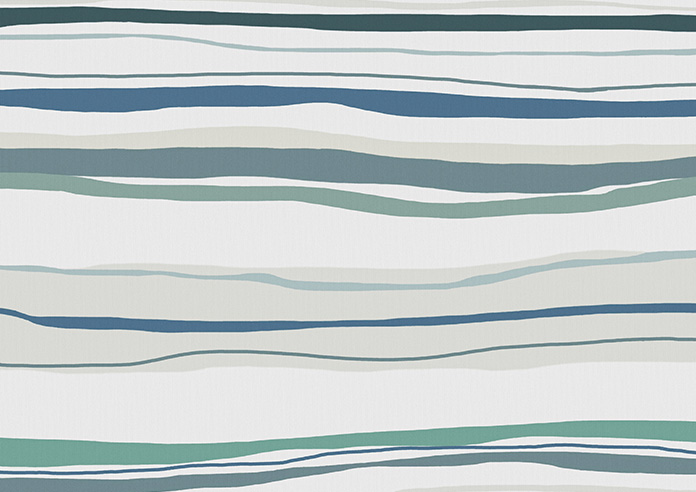 Seaside Waves, Green - Roller Blind - Image 6